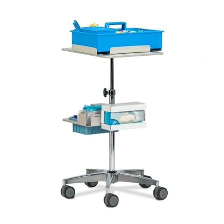Clinton 67021 Store & Go Phlebotomy Cart 67021